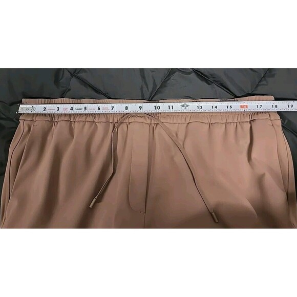 Lululemon Straight Leg Mid Rise Pant Luxtreme Taupetastic Tan Women’s Size XL - Picture 7 of 10
